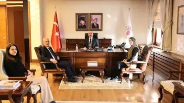 Çorum Gümrük Müdürü'nden Vali'ye Ziyaret