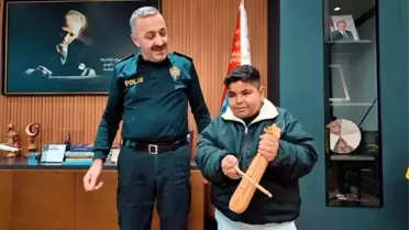 Çocuklar Emniyet Müdürlüğünde