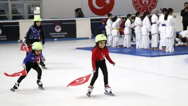Erzurum'da kış spor okullarının açılışı yapıldı