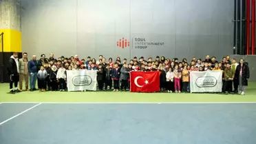 Esenyurtlu öğrenciler Avrupa'nın en büyük tenis akademilerinden birini ziyaret etti