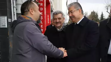 Eskişehir Valisi Yılmaz, Odunpazarı'nda esnafı ziyaret etti