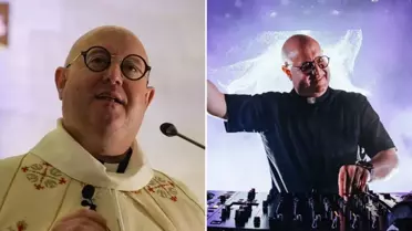 Gündüz kilisede ayin yönetiyor, gece partide DJ'lik yapıyor