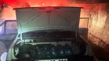 Isparta'da Tofaş Yangını