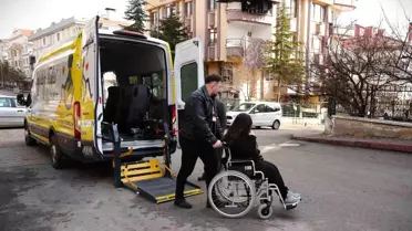 Keçiören Belediyesi'nden ücretsiz 'Engelsiz Taksi' hizmeti