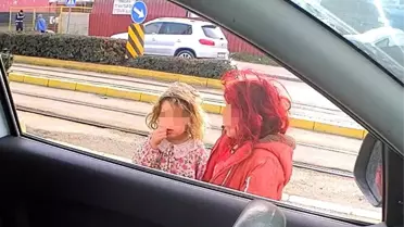 Kışın ortasında çıplak bacaklarla titreye titreye dilenen çocukların hali yürek burktu