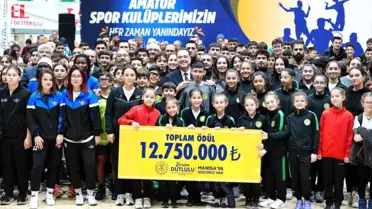 Manisa Büyükşehir Belediyesi'nden 123 kulübe 12.7 milyon TL destek
