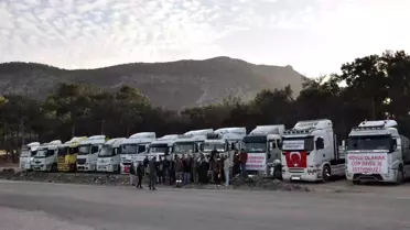 Silifke Kamyoncuları Taşeron Firmalara Tepki Gösterdi