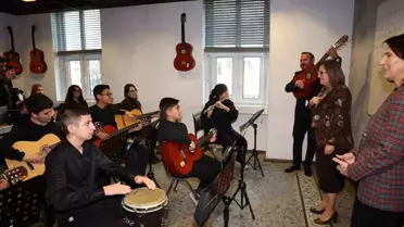 Şahin'den yarıyıl tatili atölyelerine ziyaret