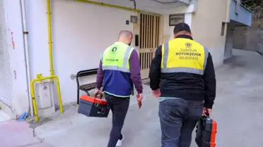 Samsun Büyükşehir'den 17 ilçeye ev içi tutunma aparatı desteği