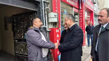 Vali Yılmaz Esnafı Ziyaret Etti