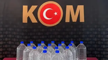 Yerköy'de Kaçak Alkol Operasyonu