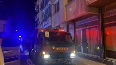 Alaşehir'de Yangın Paniği