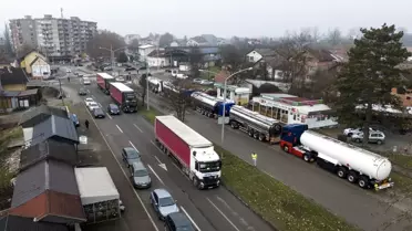 Balkan Ülkeleri Sürücülerden AB'ye Protesto