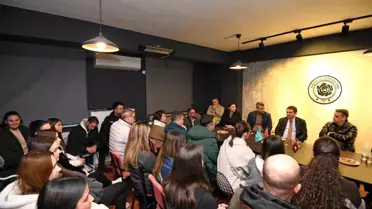 Başkan Aydın'dan gençlere destek