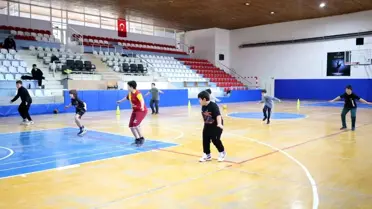 Bilecik'te Basketbol Antrenmanları Sürüyor