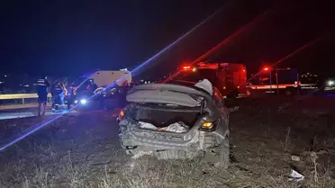 Çorum'da Trafik Kazası: 8 Yaralı