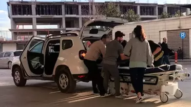 İnegöl'de Çatı Tamiri Faciası