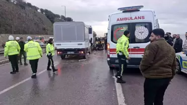 Dilovası'nda Zincirleme Kaza: 7 Yaralı