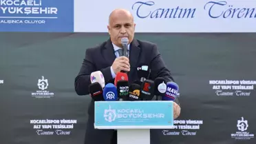 Kocaelispor Altyapı Tesisleri Tanıtıldı