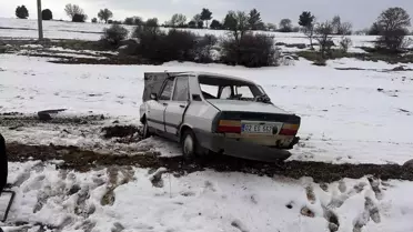 Gölbaşı'nda Kaza: Köy Korucusu Yaralandı