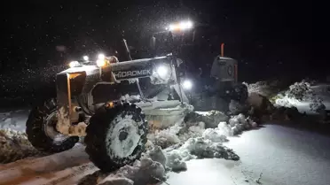 Muğla'da Karla Mücadele