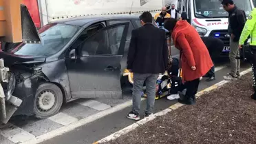 Konya'da Trafik Kazası: 1 Yaralı