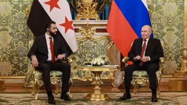Putin ve Şara Moskova'da Bir Araya Geldi