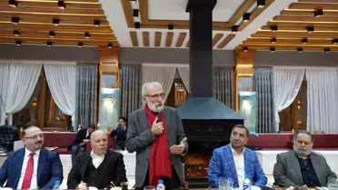 Süleyman Gündüz, Erzurum TDED Şubesi İrfan Meclisi'ne misafir oldu