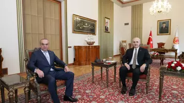 Kurtulmuş, Tacik Büyükelçiyi Kabul Etti