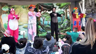 Yüreğir'de ara tatil çocuk şenliğiyle renklendi