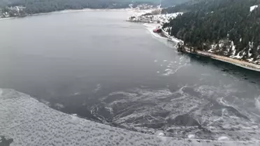 Abant Gölü'nde Kış Keyfi