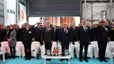 Portekiz Donanması İçin Geminin İlk Kızak Töreni