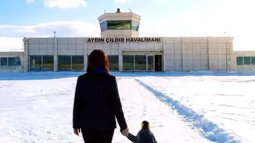 Çerçioğlu'nun Çıldır Havalimanı paylaşımı ilgi odağı oldu