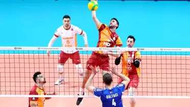 Galatasaray, Halkbank'ı 3-1 Yendi