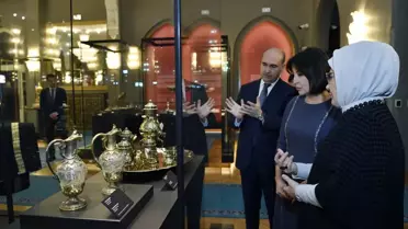 Emine Erdoğan, Özbekistan Cumhurbaşkanı'nın eşi Ziroat Mirziyoyeva ile bir araya geldi