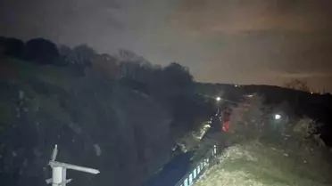 Balıkesir'de Tren Raydan Çıktı