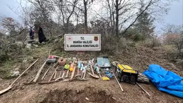 Manisa'da İzinsiz Kazı Operasyonu!