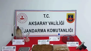 Aksaray'da Uyuşturucu Operasyonu: 789 Gram Bonzai Ele Geçirildi