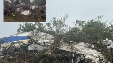 Kolombiya'da uçak düştü, kurtulan yok