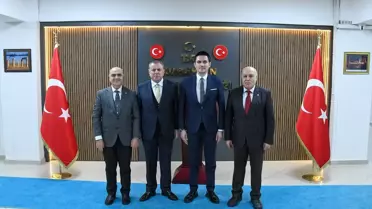 Belediye Başkanları Kaymakam Çakır'ı Ziyaret Etti