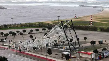 Portekiz'i Kristin fırtınası vurdu: 5 ölü