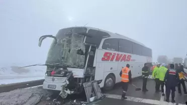 Sivas'ta Sisli Hava Trafik Kazasına Neden Oldu