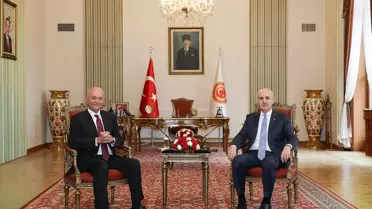 Kurtulmuş ve Salih Mülteciler İçin Görüştü