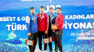U23 Grekoromen Güreş Türkiye Şampiyonası'nda ikinci gün tamamlandı