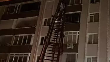 Çınarcık'ta Çatı Yangını