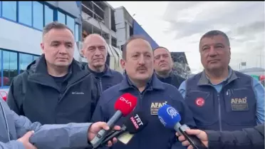 AFAD Başkanı Pehlivan'dan hortum felaketi yaşanan Kemalpaşa'da inceleme