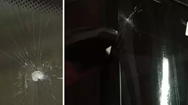 Antalya'da Trabzonspor takım otobüsüne taşlı saldırı