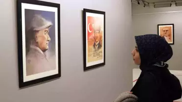 Atatürk Portreleri Sergisi Gaziantep'te