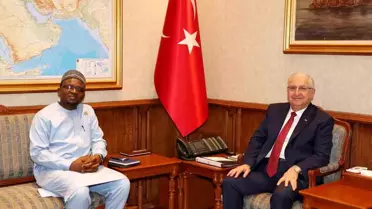 Yaşar Güler, Gana Büyükelçisi'ni Kabul Etti