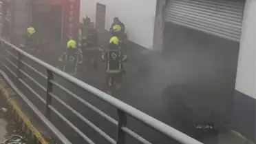 Karesi'de Alışveriş Merkezinde Yangın